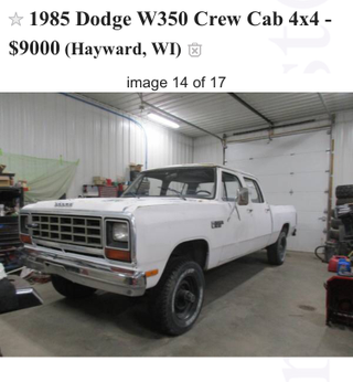 Illustration for article titled Are You Looking For an 85 Dodge 1 ton Crew Cab?